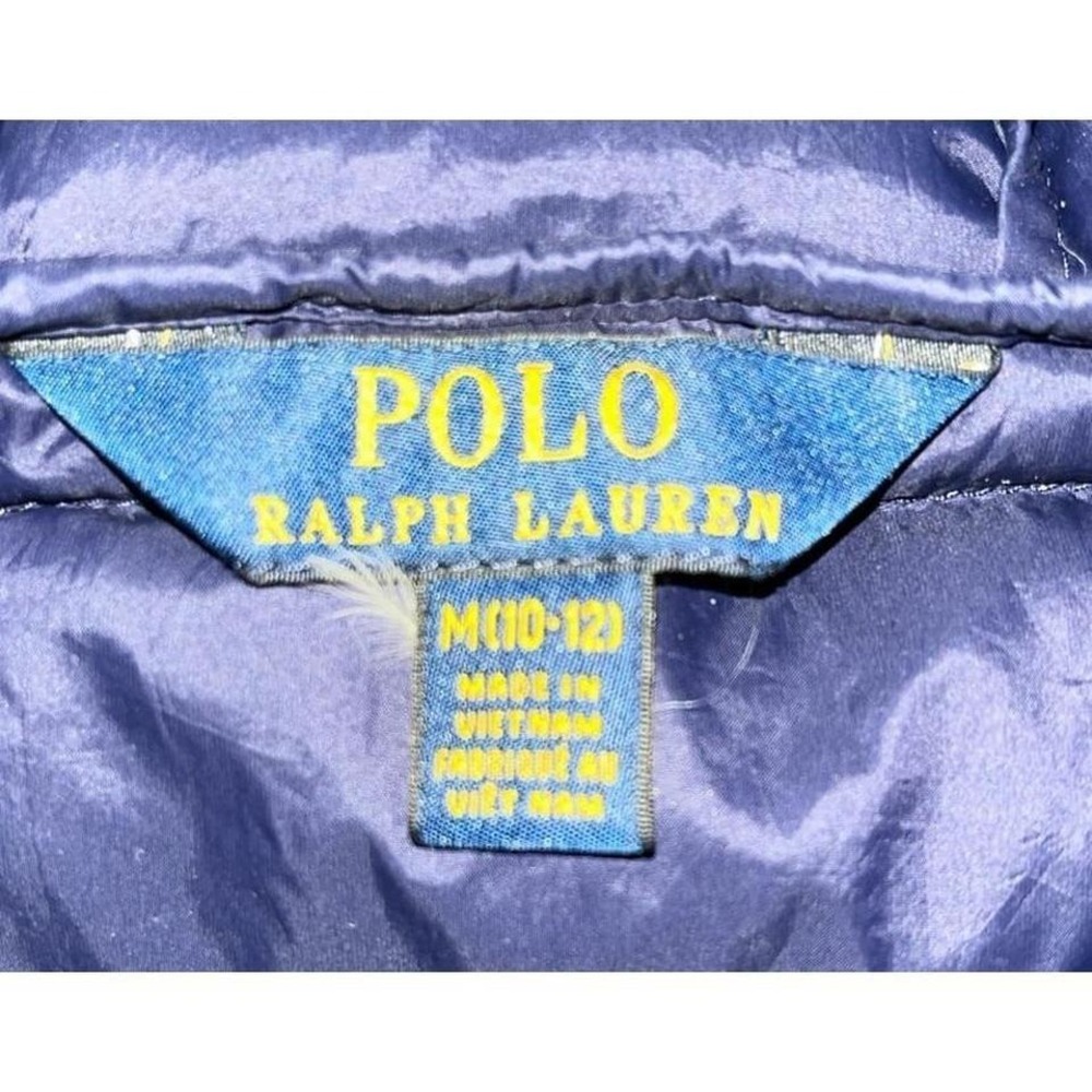 Boys Polo Ralph Lauren Down Hooded Full Zip‎ Puffer Jacket - Picture 5 of 6